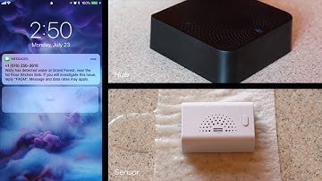 Wally Sensor - Water Leak Test