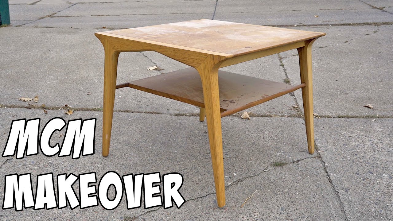 Saving A Mid Century Modern Gem Furniture Restoration YouTube