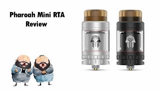 Pharaoh mini RTA review (build & wick ) |  استعراض تانك فارو ميني