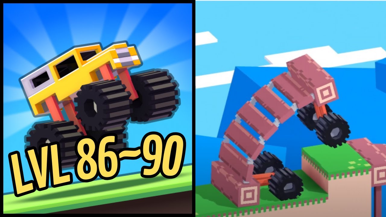 🏅 DRIVE MAD 🚗 LEVEL 86~90 🧩 Gameplay Walkthrough