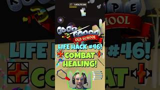 OSRS Life Hack 46! Combat Healing! #gaming #osrs #lifehacks #mmorpg #oldschoolrunescape #osrstips