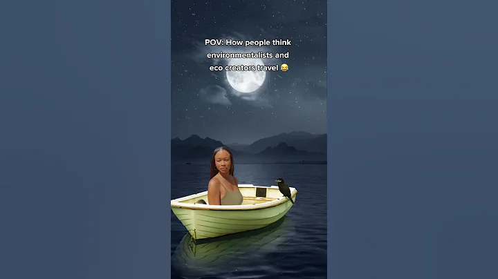 POV: How people think environmentalists and eco creators travel