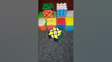 Cool 😎 pattern on windmill cube #shorts #rubikscube