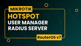 How to setup a mikrotik hotspot with user manager (RouterOS v7)