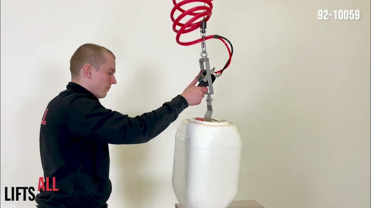 Hook gripper lift barrels, kegs and drums YouTube