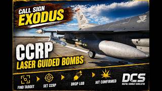 DCS F-16 CCRP Tutorial for Beginners – Easy Laser Guided Bomb Guide