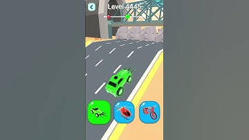 🔥 Shape - Shifting & Transform The Character 👀 Level - 4445 #shapeshifting #gameplay #shorts #viral