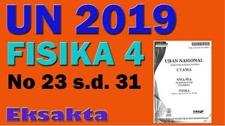 Pembahasan UN Fisika SMA 2019 - Bagian 4