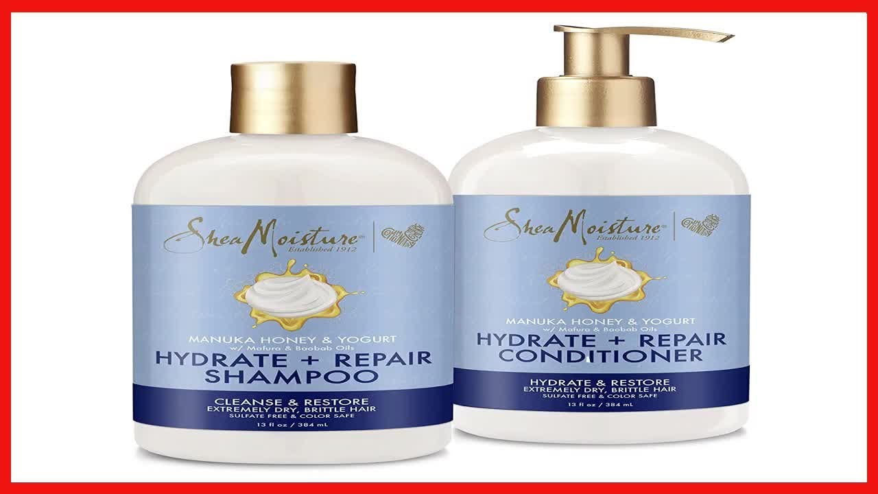 SheaMoisture Hydrate & Repair conditioner For Damaged Hair Manuka Honey