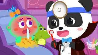 I Don't Like Hospital | Halloween Songs | Monster Cartoon | Kids Cartoon | BabyBus