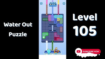 Water Out Puzzle Level 105 Walkthrough 💧 | Step-by-Step Solution | SolutionGuruji