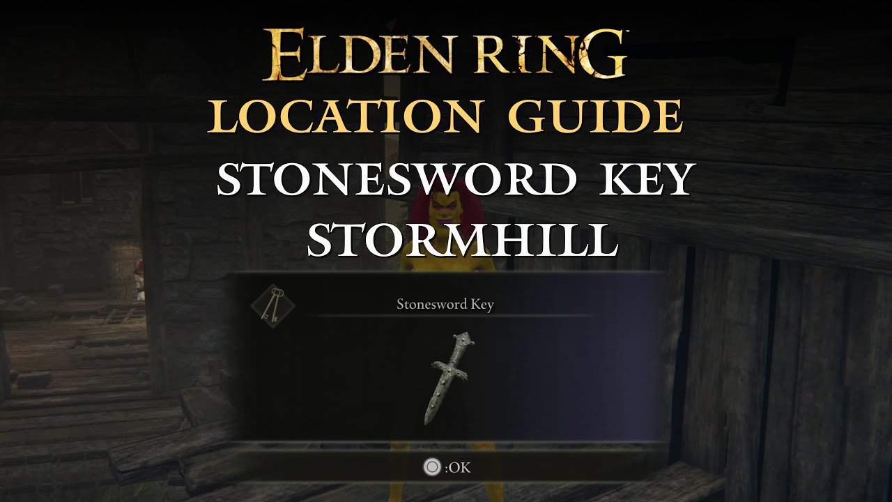 Elden Ring Stormhill Stonesword Key Location Limgrave YouTube