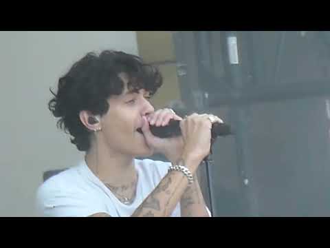 Landon Barker Kids MGMT Cover Live Lollapalooza Music Festival Chicago IL August 3 2025