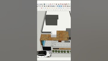 SketchUp 3D Warehouse Design Part 91 #shorts