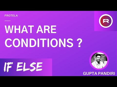 What are Conditions in Programming | If Condition