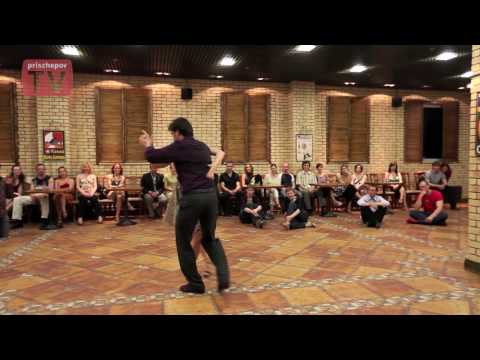 Fausto Carpino and Veronika Toumanova, Russia, Moscow, Milonga in milonga "On Board", 22.05.2010(3)