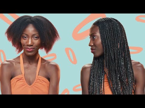 COMMENT OBTENIR SANS NOEUD BOX BRAIDS COMME BEYONCÉ | CHEVEUX NATURELS TUTORIAL