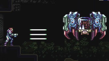 Metroid Fusion Playthrough Part 12 - Stop The Security Robot in Sector 6 (Gameboy Advance)