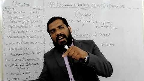 QANUN E SHAHADAT ORDER ON FINGER TIPS (LAW OF EVIDENCE)