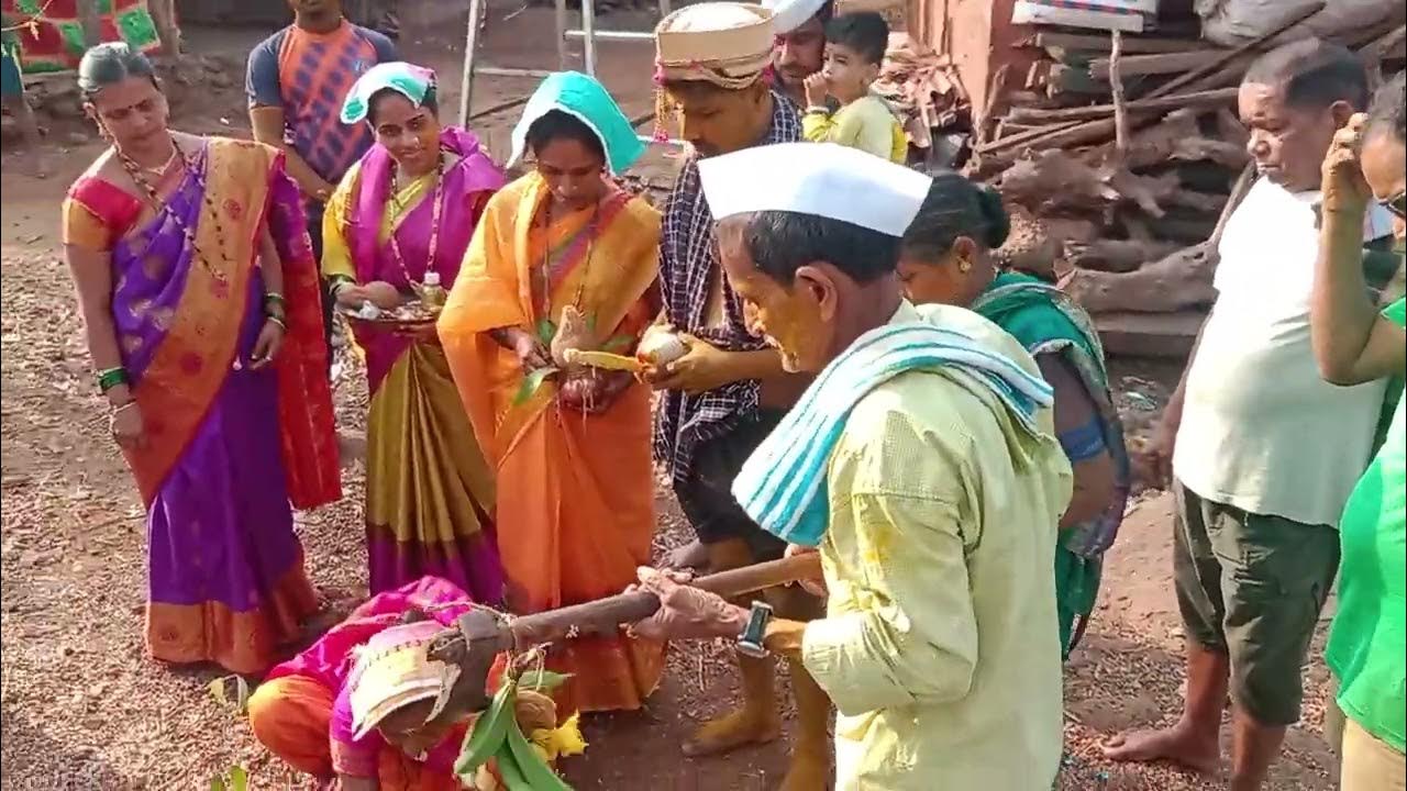 Navardevakade😍 Devak aanayala jane marathi wedding vidhi parampara konkani marathi wedding