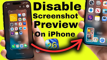 iOS 26: How to Disable Screenshot Preview on iPhone | Classic Screenshot iPhone