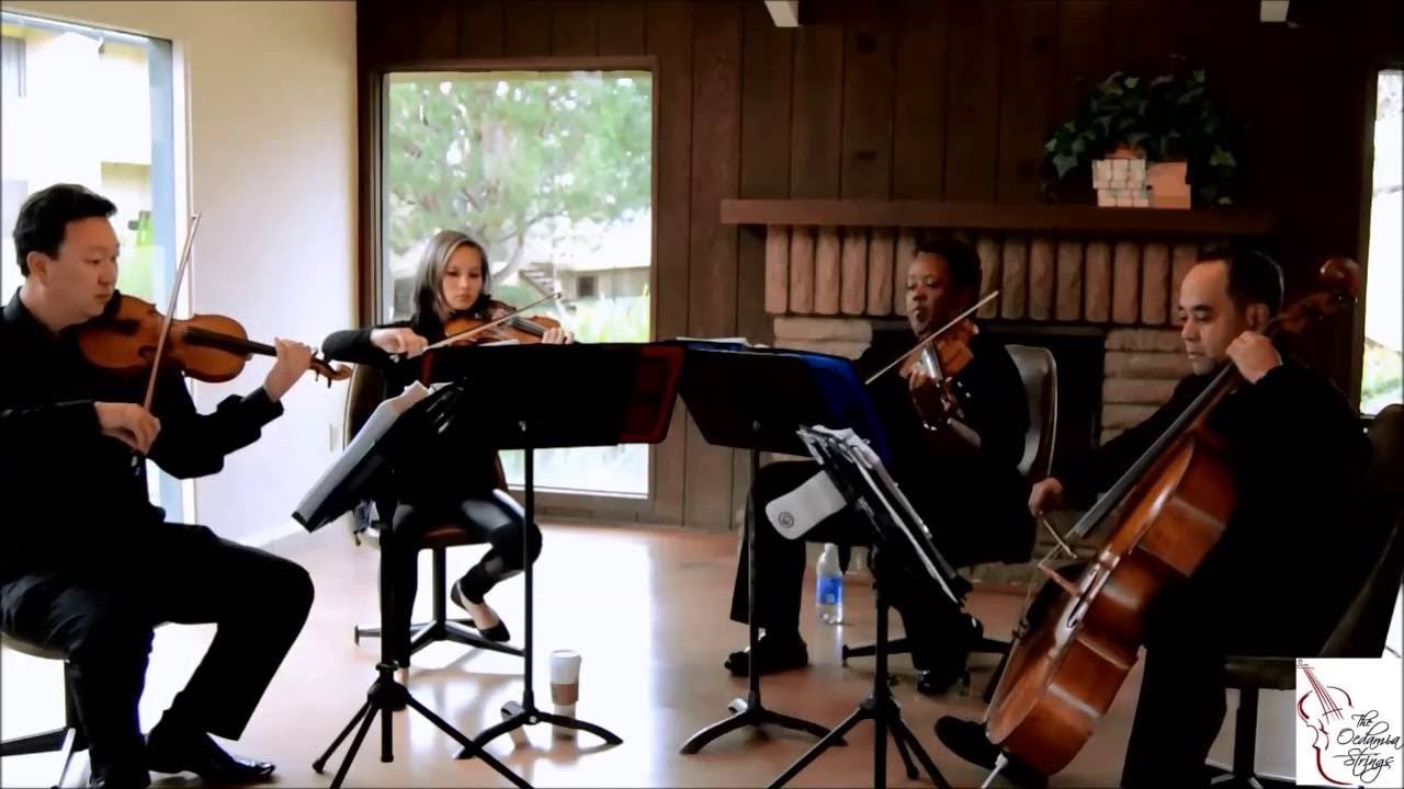 String Quartet Wedding Musicians [Los Angeles and Orange County | "Heaven" (Bryan Adams) Cover