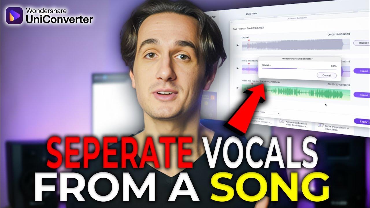 How to separate vocals from a song youtube