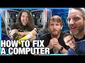 GN vs. JayzTwoCents PC Repair Race Recap (Ft. LinusTechTips & Austin Evans)