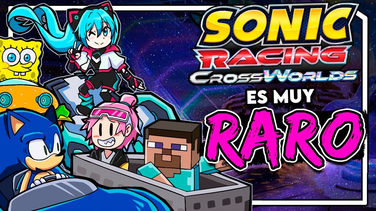 el SONIC que se PAPEO A MARIO KART | Sonic Racing Crossworlds