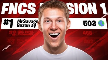 1st Place FNCS DAY 1 (ft. Rezon & Chap)