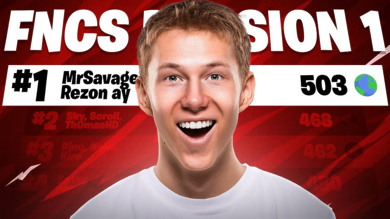 1st Place FNCS DAY 1 (ft. Rezon & Chap)