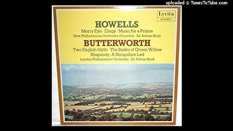Herbert Howells : Music for a Prince, two pieces for orchestra (1948)