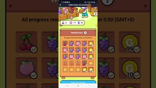 how to get 999+ coins in chikki.                how to get cherry in collect the fruit event.chikki screenshot 3