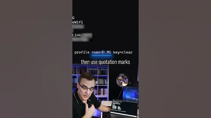 How to grab WiFi Passwords with only two commands #shorts