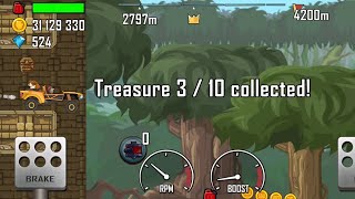 Hill Climb Racing Collect 3 idols in one run in Jungle ! screenshot 3