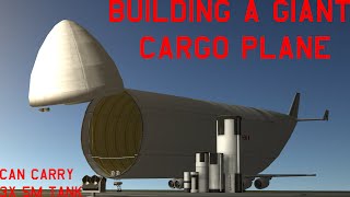 Building a giant cargo plane in KSP 1.10