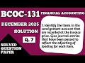 P9- Consignment Account at Invoice Price | Loading Adjustment Journal Entries | BCOC 131 Solution