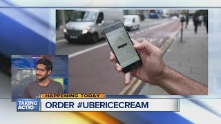 Craving ice cream Call an Uber