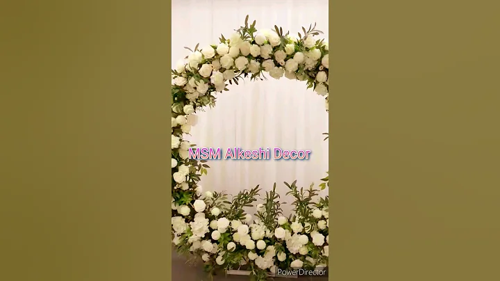 #wedding #decoration #diy #backdrop #flowers #shorts #shortvideo #youtubeshorts #viral #trending