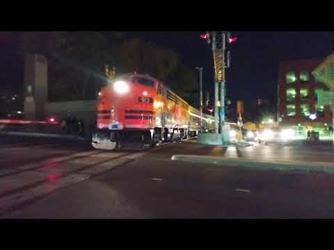 Western Pacific 913 Leads CSRM Polar Express Excursion Train @ Sacramento CA 11/26/2021