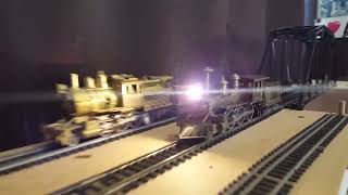 Part - 2 Brass Ho Scale 4 - 6 - 0 Ostrich Steam Engine Rebuilt By The Amazing Tom Pierpont
