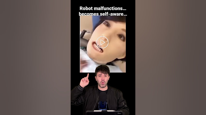 Robot becomes self-aware… #creepy #scary #fyp #fypシ #shorts #elonmusk #artificialintelligence #japan
