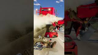 🚗💥 INSANE High Speed Crashes Caught on Camera | BeamNG Drive Realistic Physics