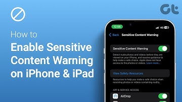 How to Enable Sensitive Content Warning on iPhone & iPad | Block Explicit Content From Kids!