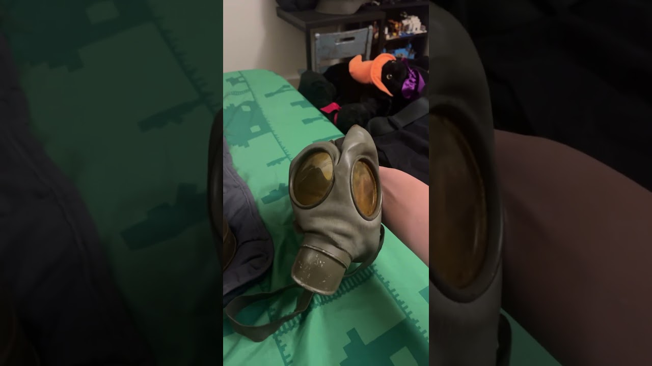 German GM-38 gas mask