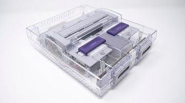 Retro Game Restore Clear SNES Shells
