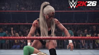 WWE 2K26 Sable vs Liv Morgan
