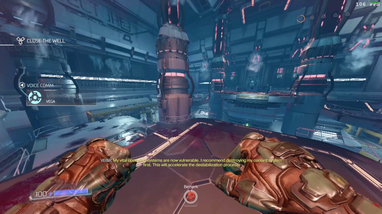 [DOOM]-[VEGA Central Processing] OoB Glory Kill Skip To End Of Level
