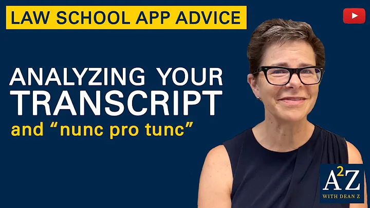 A2Z 16: Transcript Analysis and "nunc pro tunc"