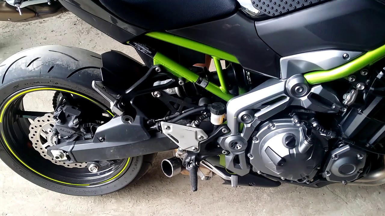 Z900 no muffler YouTube